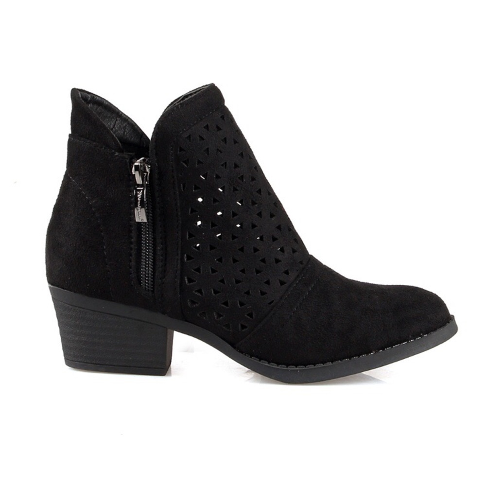 Black Ankle Booties - Picture 2 of 3